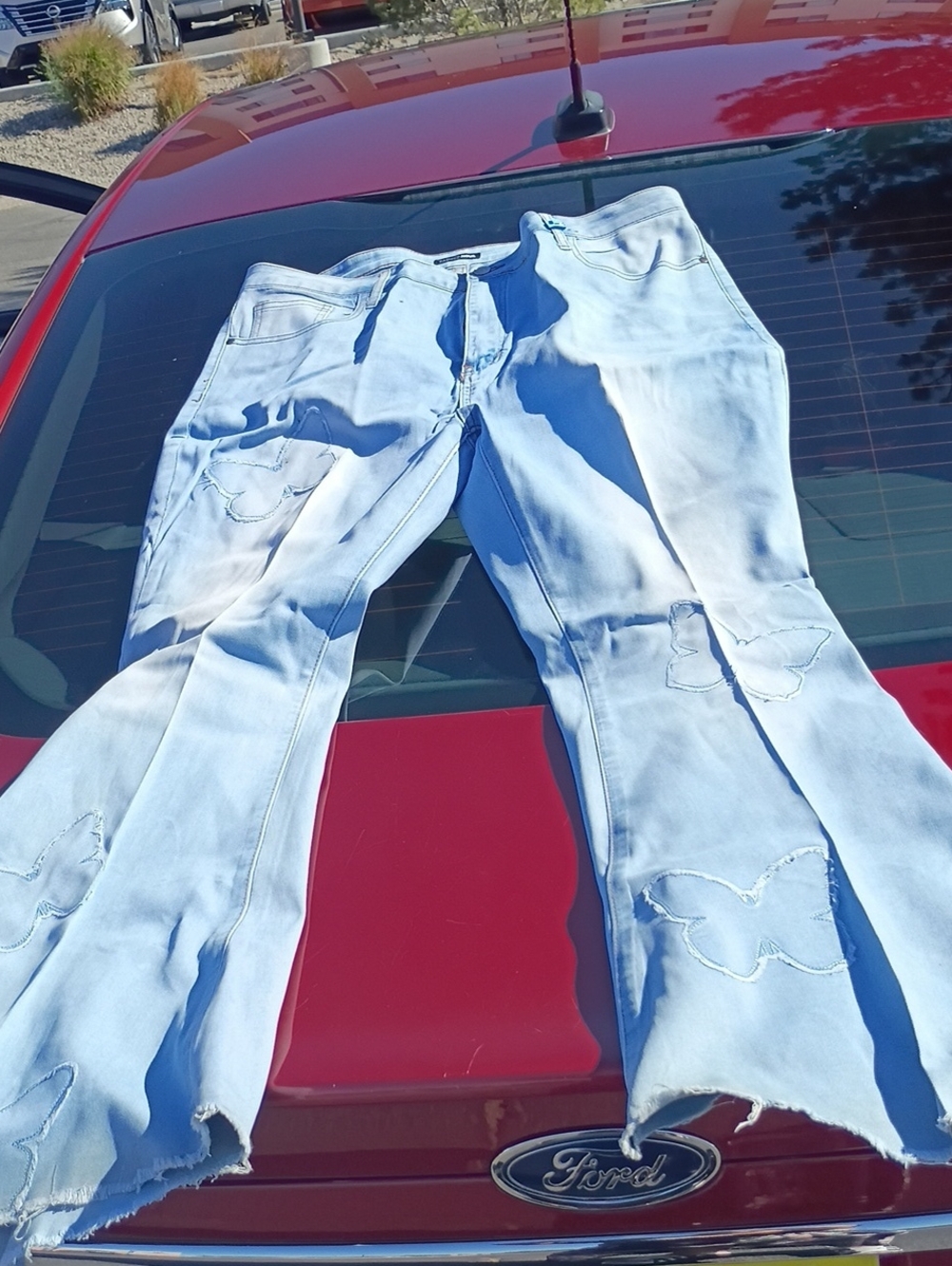 Butterfly Flare Jeans